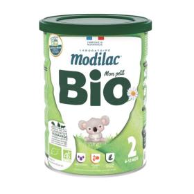 MODILAC Lait 2ème âge bio 800g