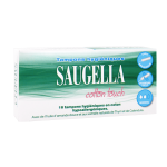 SAUGELLA Cotton touch tampons hygiéniques normal sans applicateur 16 unités