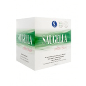 SAUGELLA Cotton touch serviettes hygiéniques nuit 12 sachets