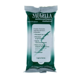 SAUGELLA Antiseptique naturel lingettes pack de 15