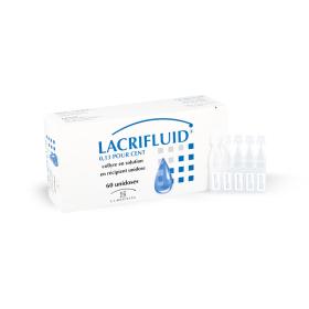 EUROPHTA Lacrifluid 0,13% collyre 60 unidoses