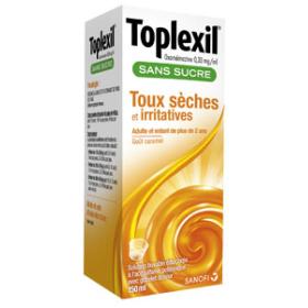 SANOFI Toplexil 0,33mg/ml sirop sans sucre 150ml
