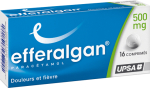 EFFERALGAN 500mg 16 comprimés