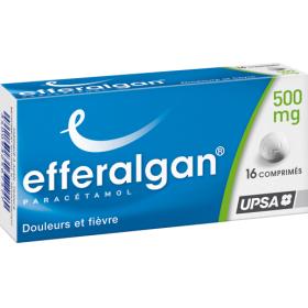 EFFERALGAN 500mg 16 comprimés
