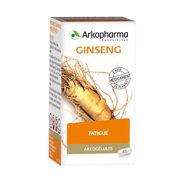 ARKOPHARMA Arkogélules ginseng 45 gélules Médicaments Pharmarket