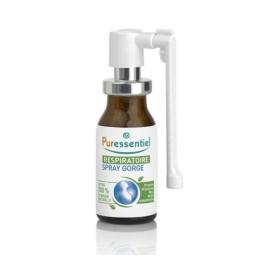 PURESSENTIEL Respiratoire spray gorge 15ml