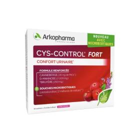 ARKOPHARMA Cys control fort 10 sachets & 5 sticks à diluer