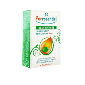 PURESSENTIEL Respiratoire complément alimentaire bio 30 capsules