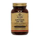 SOLGAR Acide alpha lipoïque 200mg 50 gélules végétales