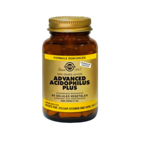 SOLGAR Advanced acidophilus plus 60 gélules végétales