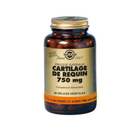 SOLGAR Cartilage de requin 750mg 90 gélules végétales