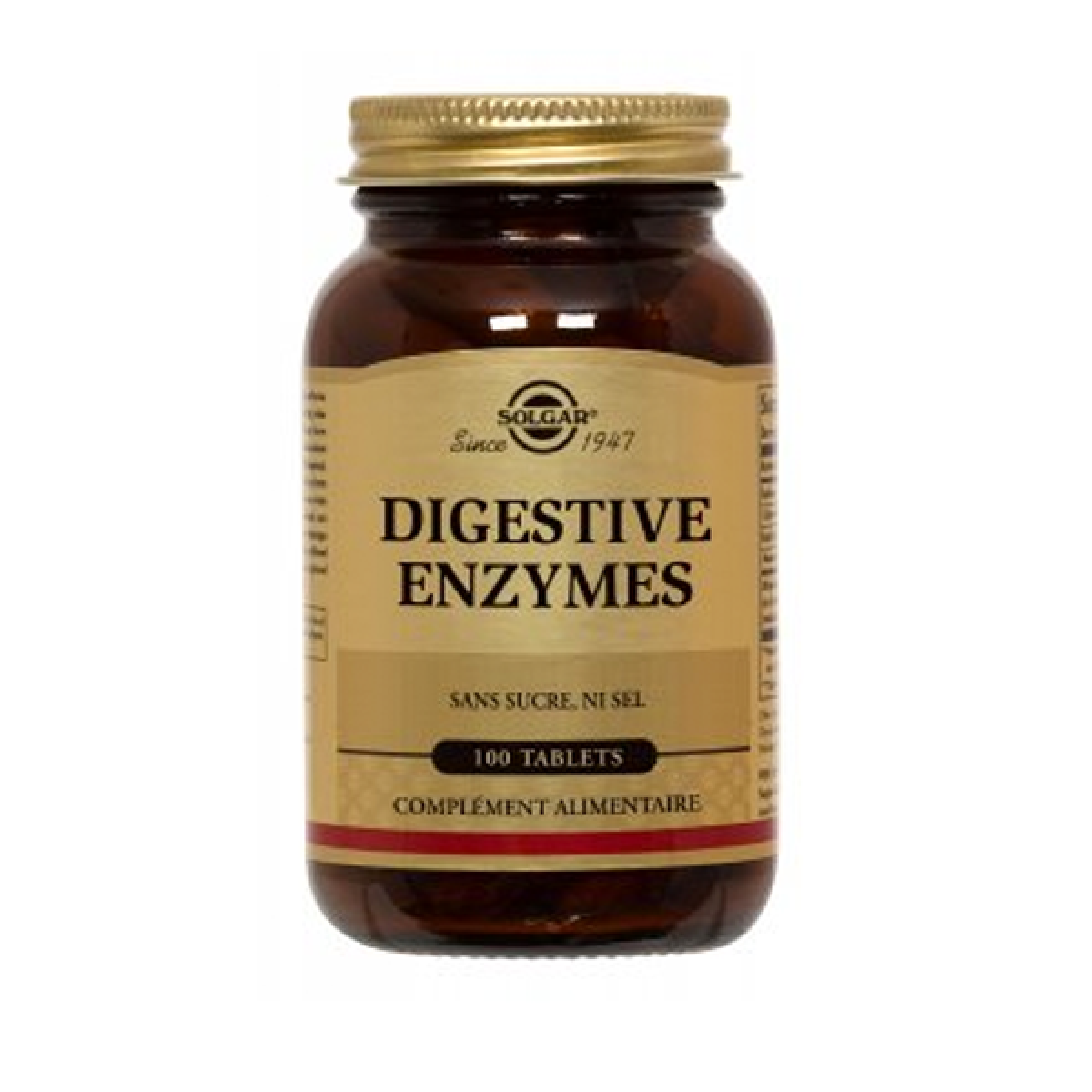 SOLGAR Digestive enzymes 100 tablets Parapharmacie Pharmarket