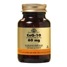 SOLGAR CoQ-10 60mg 30 gélules végétales