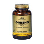 SOLGAR Ginseng sibérien 520mg 100 gélules végétales