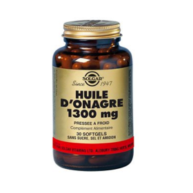 SOLGAR Huile d’onagre 1300mg 60 softgels