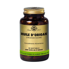 SOLGAR Huile d’origan 60 softgels