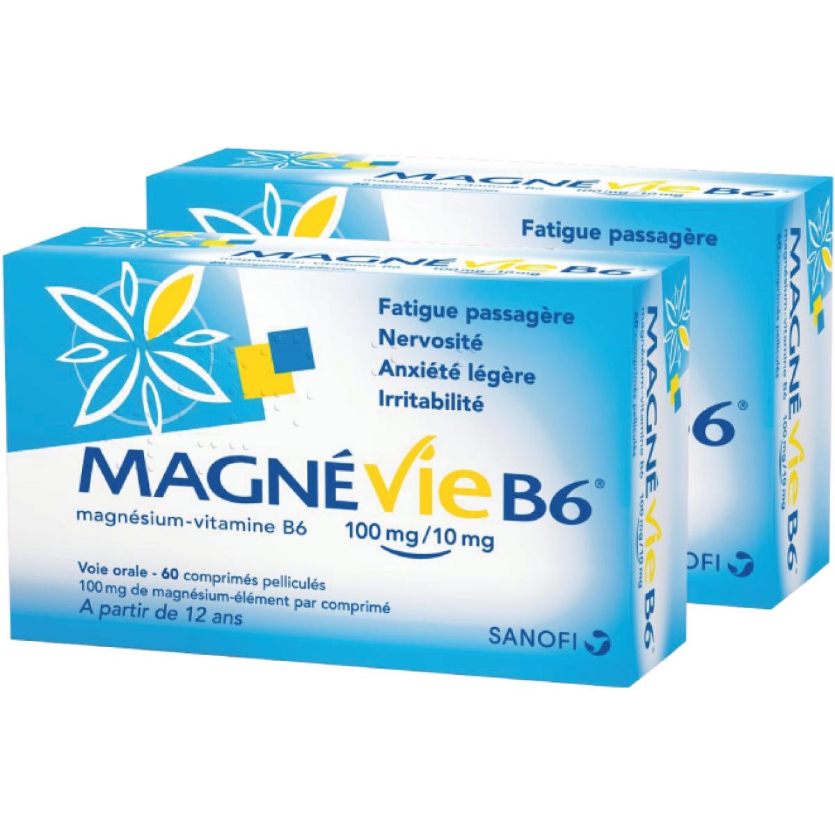 SANOFI Magnévie b6 2x60 comprimés Médicaments Pharmarket