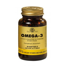 SOLGAR Oméga-3 60 softgels