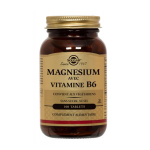 SOLGAR Magnésium avec vitamine B6 250 tablets