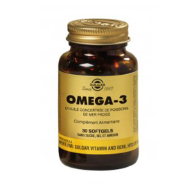 SOLGAR Omega-3 30 softgels