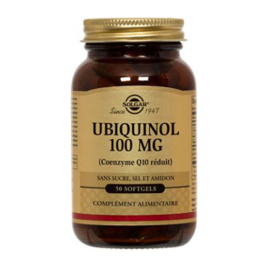 SOLGAR Ubiquinol 100mg 50 softgels