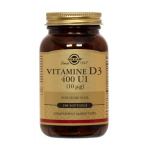 SOLGAR Vitamine d3 400 ui 250 softgels