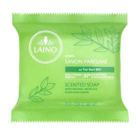 LAINO Savon parfumé au thé vert bio 75g