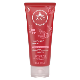 LAINO Gel douche hydratant à la pulpe de fruits rouges bio 200ml