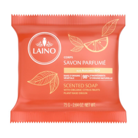 LAINO Savon parfumé aux agrumes bio 75g