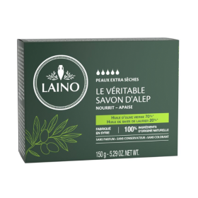 LAINO Véritable savon d'alep 150g