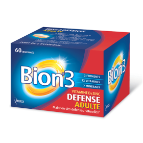 BION 3 défense adulte 60 comprimés