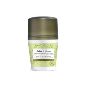 SANOFLORE 24H citrus déodorant fraîcheur anti-traces