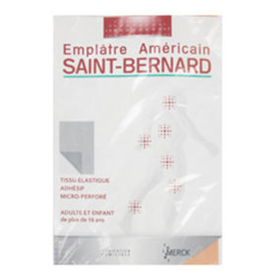 MERCK Emplâtre américain saint bernard 19x30cm