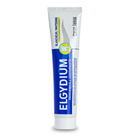 ELGYDIUM Dentifrice blancheur citron 75ml