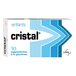 COOPER Cristal enfant 10 suppositoires