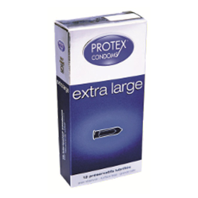 PROTEX CONDOMS Extra large 6 unités