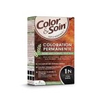 LES 3 CHÊNES Color et soin coloration noir ébène 1N 1 kit