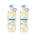 KLORANE Bébé gel douceur moussant 2x500ml