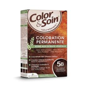 LES 3 CHÊNES Color et soin coloration marron chocolat 5B 1 kit