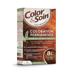 LES 3 CHÊNES Color et soin coloration blond cuivré 8C 1 kit