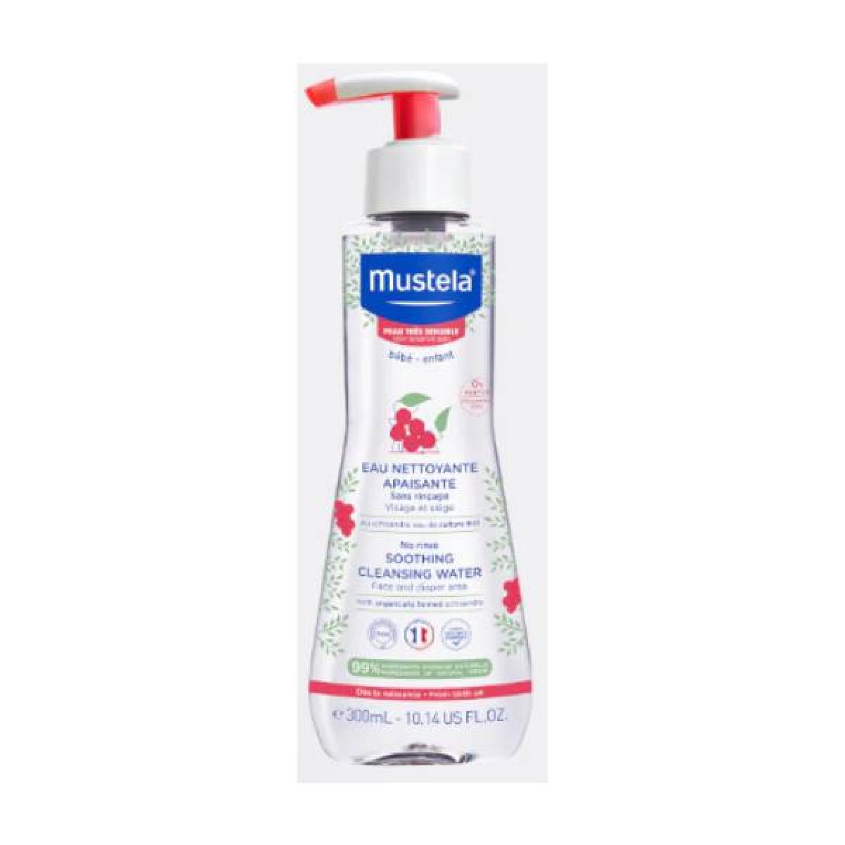 MUSTELA B b Eau Nettoyante Apaisante Sans Rin age Peau Tr s Sensible