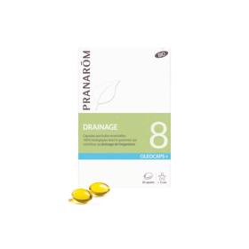 PRANAROM Oléocaps 8 drainage et détoxination 30 capsules