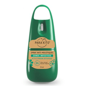 PARAKITO Spray anti-moustiques zones infestées 75ml