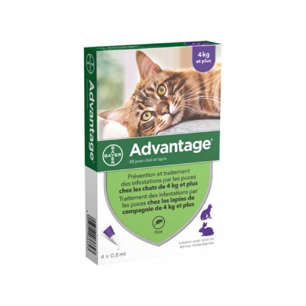 Advantage 80 Chat / Lapin Bayer® : Pipettes Anti-puces | Zoo Santé - Foto 11