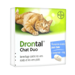 BAYER Drontal chat duo 4 comprimés