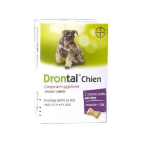 BAYER Drontal chien 4 comprimés