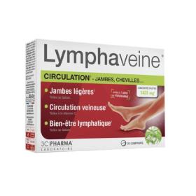 LES 3 CHÊNES Lymphaveine circulation 60 comprimés