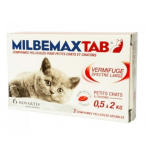 NOVARTIS SANTÉ ANIMALE Milbemax tab petits chats et chatons 2 comprimés