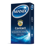 MANIX Contact ultra-fins 14 préservatifs