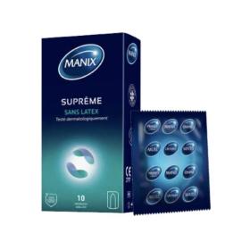MANIX Suprême sans latex 10 préservatifs
